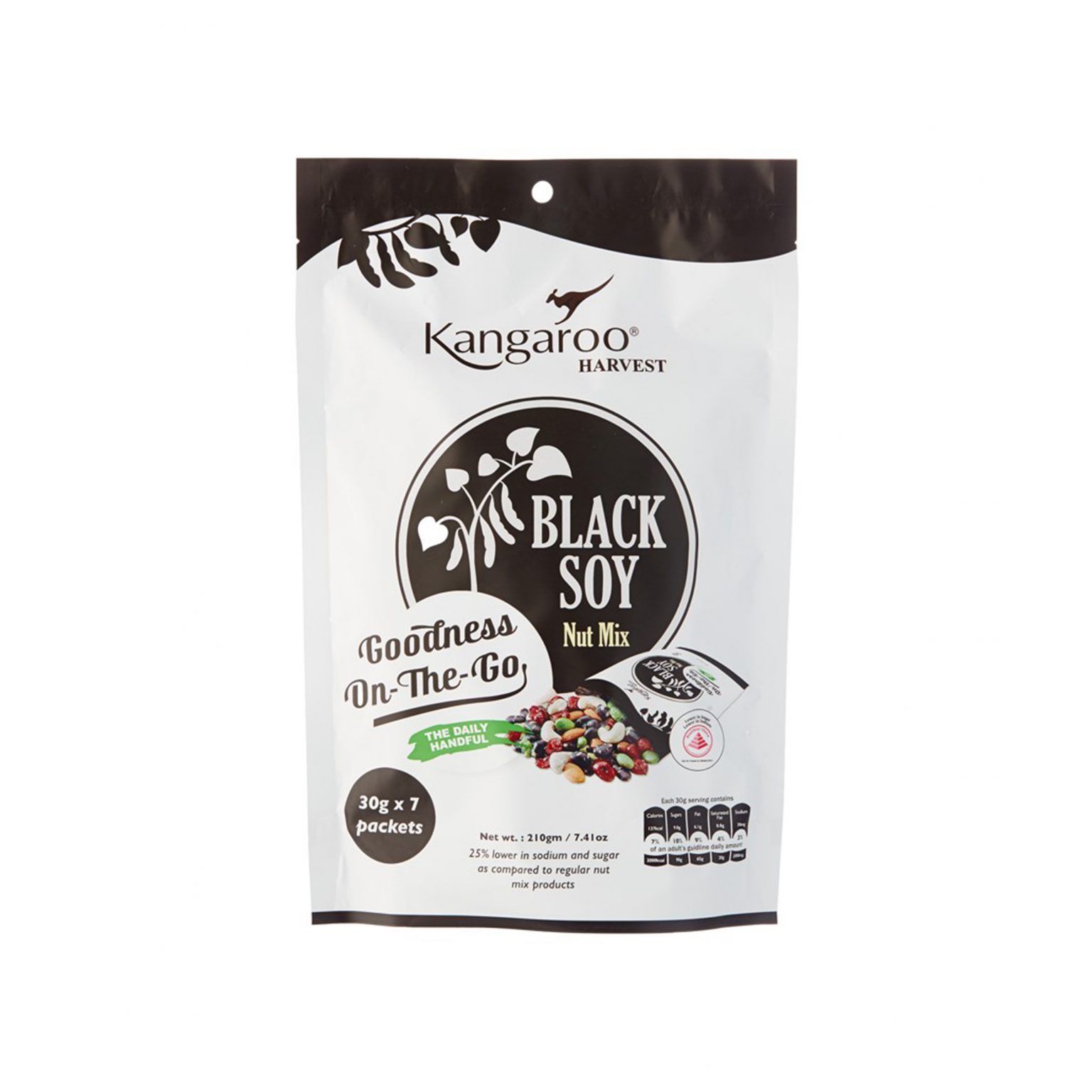 Black Soy Nut Mix 30g x 7pkt Sun Lim Garden Foodstuffs